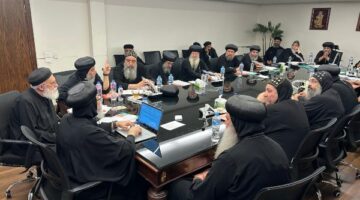 بدء اجتماعات المجمع المقدس في الكاتدرائية