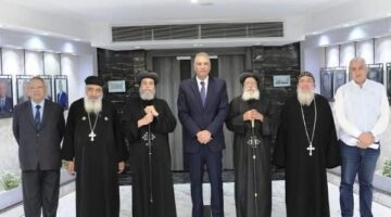 تهنئة إيبارشية أسوان ودير الأنبا باخوميوس بعيد الأضحى المبارك
