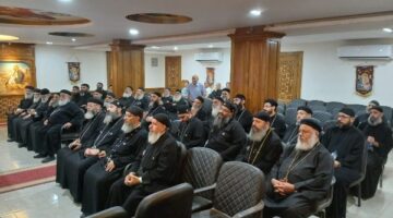 اجتماع مجمع كهنة كنائس قطاع شرق السكة الحديد