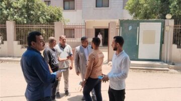 استمرار متابعة القطاعات الخدمية.. ورئيس مركز ساحل سليم يتابع سير العمل