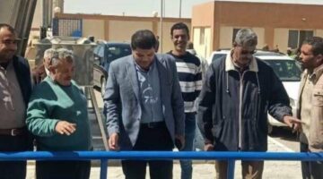 رئيس جهاز المنيا الجديدة يتابع سير العمل بمنظومة مياه الشرب والصرف الصحي بالمدينة