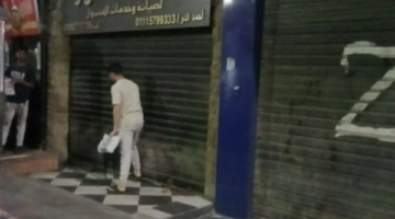 حملة موسعة بحي التبين لغلق المخالفين ضمن جهود ترشيد الكهرباء.. وتشميع عدد من المحلات (صور)