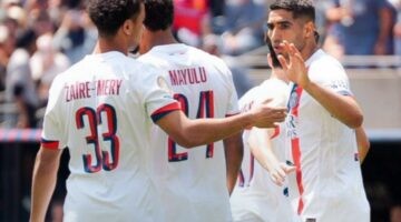 ✓ حكيمي يقود PSG لثمن نهائي كأس العالم وأتلتيكو يغادر بهدف قاتل
