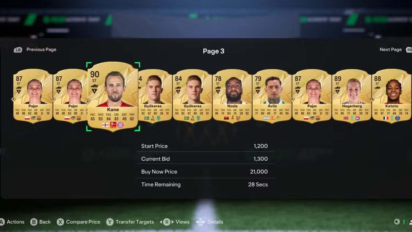 أرخص لاعبين بتقييم 90 مصنفين حسب الترتيب في EA FC 25 – الجزء الأول – وطني