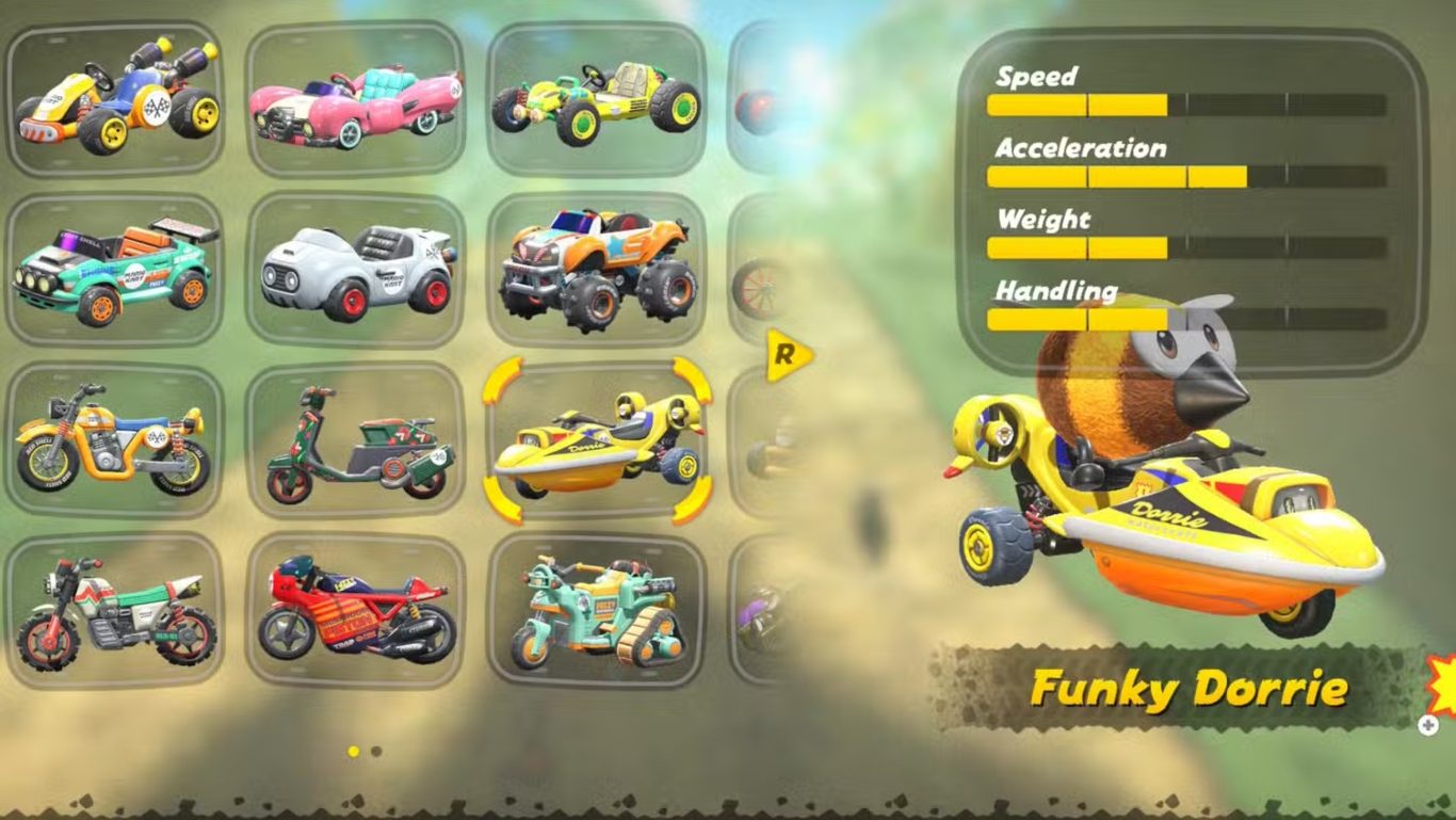 أفضل العربات لبدء اللعب مرتبة حسب الأفضلية في Mario Kart World – الجزء الأول – وطني