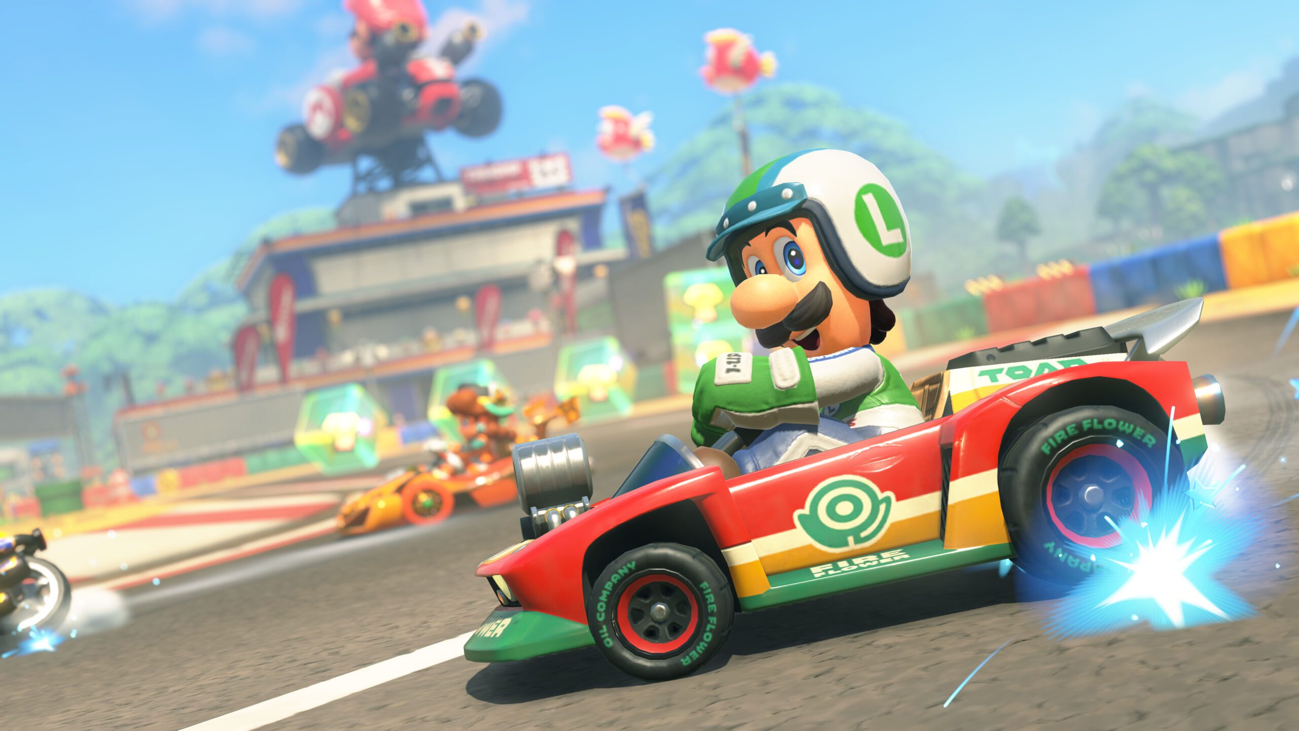 كيفية استخدام الملصقات في Mario Kart World – وطني