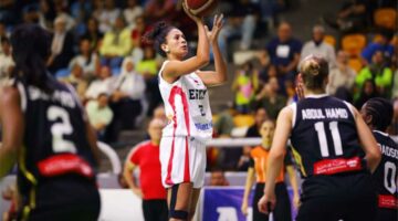 منتخب مصر للسيدات يهزم الأردن ويحقق الفوز الثاني بالبطولة العربية لكرة السلة