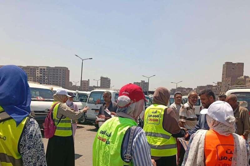 تفاصيل حملة صندوق مكافحة الإدمان لرفع وعي السائقين بخطورة تعاطي المخدرات