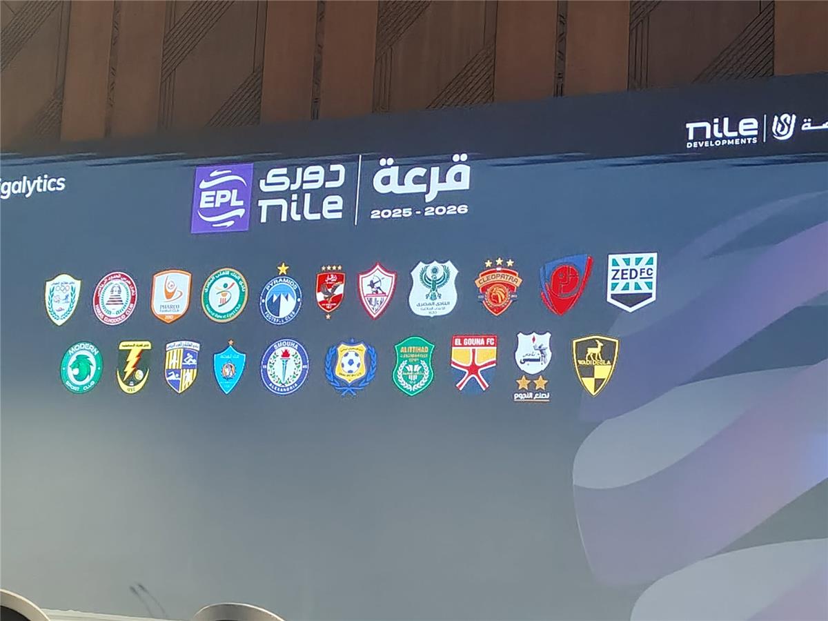مباشر | نتائج قرعة الدوري المصري 2025-2026