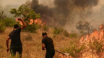 تركيا تسجل وفاة شخص ثالث بسبب الحرائق