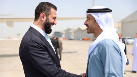 الشرع يصل الإمارات ويبحث مع ابن زايد تعزيز العلاقات في مستهل جولة خليجية هي الثانية له