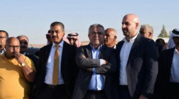 جاهة مادبا الأردنية: الشيخ عبدالله أبو دلبوح طلب العروس ومتعب الزين أجاب