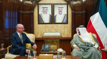 العبدالله يستقبل جاري وسادينسكي – جريدة الجريدة الكويتية