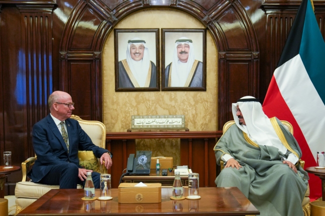 العبدالله يستقبل جاري وسادينسكي – جريدة الجريدة الكويتية