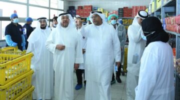 محافظ الفروانية: تضافر الجهود لتوفير المخزون الغذائي.. ومراقبة استقرار الأسعار