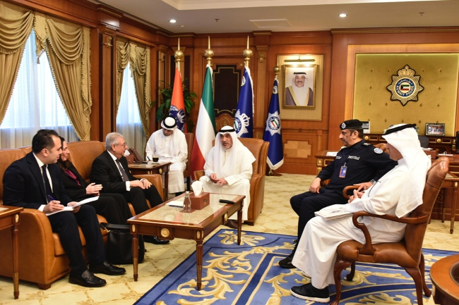 اليوسف يلتقي سفراء مصر وتركيا واليابان وسريلانكا