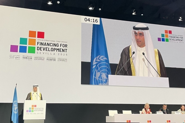 الكويت: ملتزمون بالانفتاح لمعالجة التحديات وتمويل التنمية