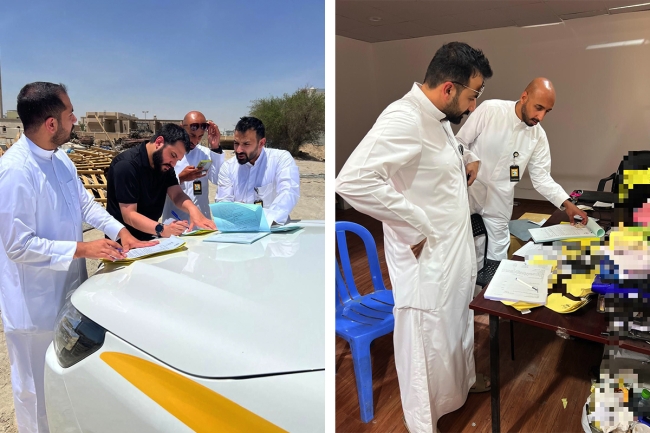 «البلدية» تُطلق حملة تفتيش موسعة على مواقع التشوينات وأعمال السلامة بالمحافظات