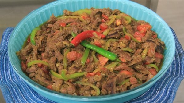 طريقة عمل الكبدة الجملي
