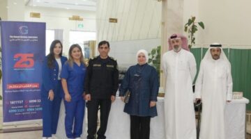 فحوص طبية شاملة للموظفين في اليوم الصحي المفتوح بـ «الجمارك»