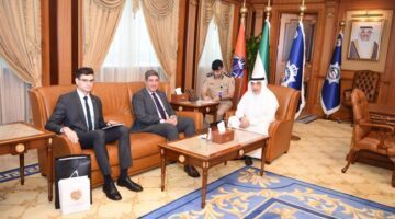 اليوسف بحث تعزيز التعاون الأمني ومكافحة الجريمة مع سفير أرمينيا