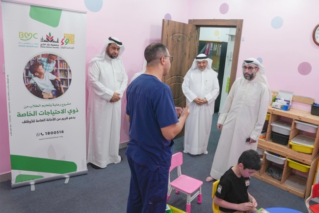 «بلد الخير» تتفقد مشروعاً لذوي الاحتياجات