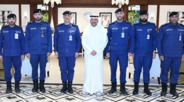 الناصر: نفتخر بقوة الإطفاء ونقدر جهودها في مكافحة الحرائق