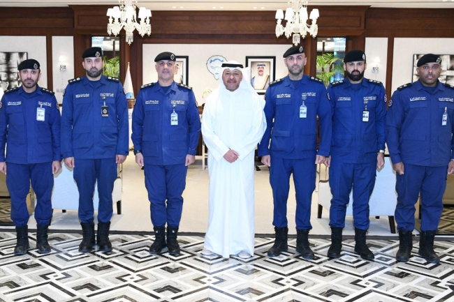 الناصر: نفتخر بقوة الإطفاء ونقدر جهودها في مكافحة الحرائق