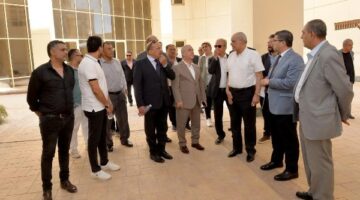 الشوربجي يتفقد “الأهرام الكندية” وأكاديمية أخبار اليوم ومنشآت جامعة “نيو إيجبت”