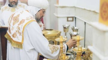 تدشين أواني في عيد “القوي الأنبا موسى” بديرمواس
