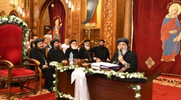 في اجتماع الأربعاء.. قداسة البابا يقدم التعزية في فتيات المنوفية