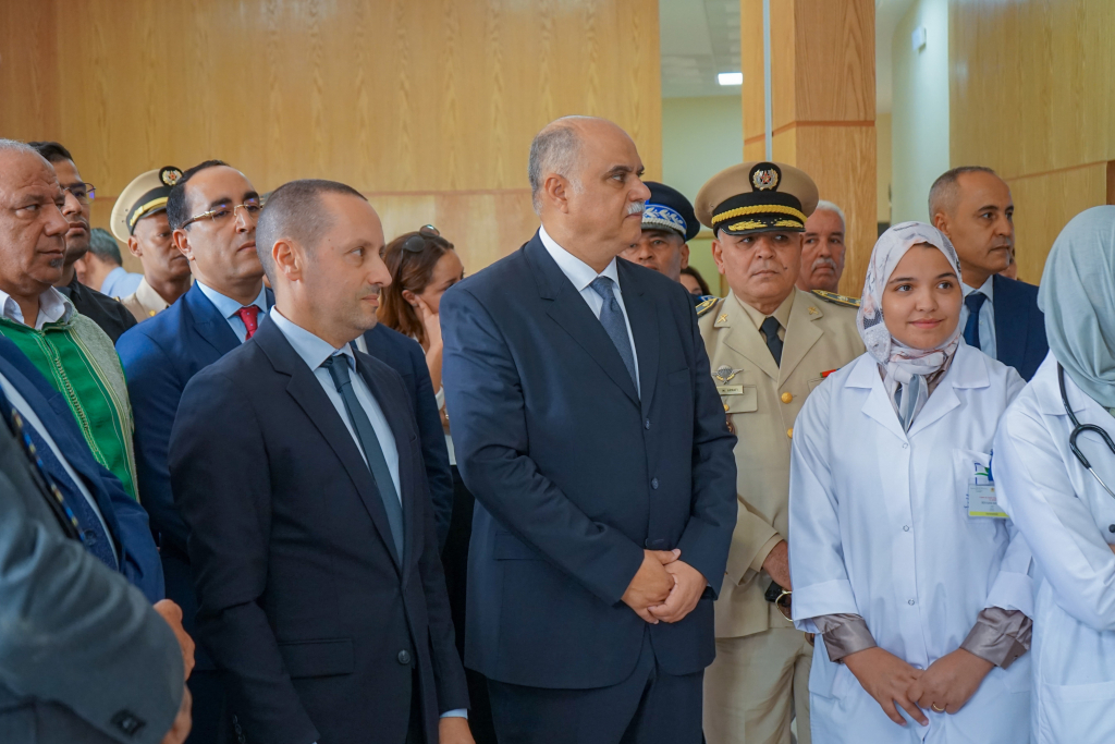 ✓ وزير الصحة والحماية الاجتماعية يزور المركز الاستشفائي الإقليمي لتنغير