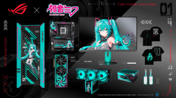 ASUS Republic of Gamers تكشف الستار عن مجموعة ROG x Hatsune Miku الحصرية | وطني