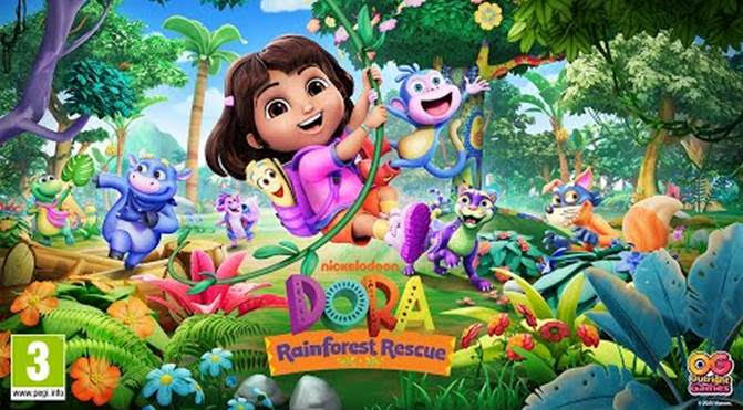 دورا تنطلق في مغامرة جديدة في لعبة الفيديو القادمةDORA: RAINFOREST RESCUE – وطني